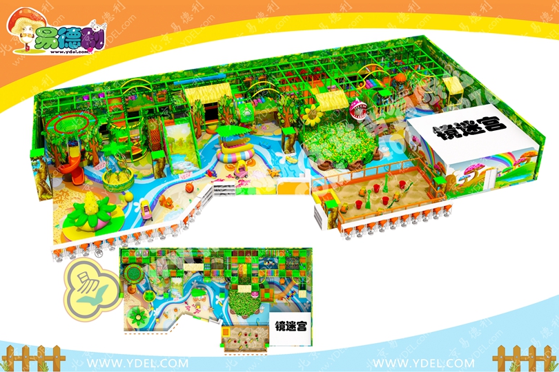 叢林鏡子迷宮兒童樂園