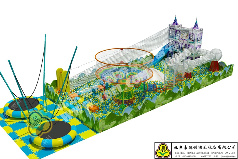 室內城堡主題淘氣堡設備