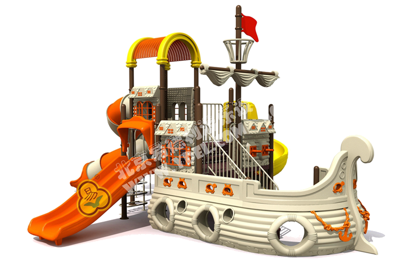 兒童海盜船滑滑梯設(shè)備四