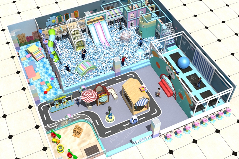 兒童淘氣堡設備定制