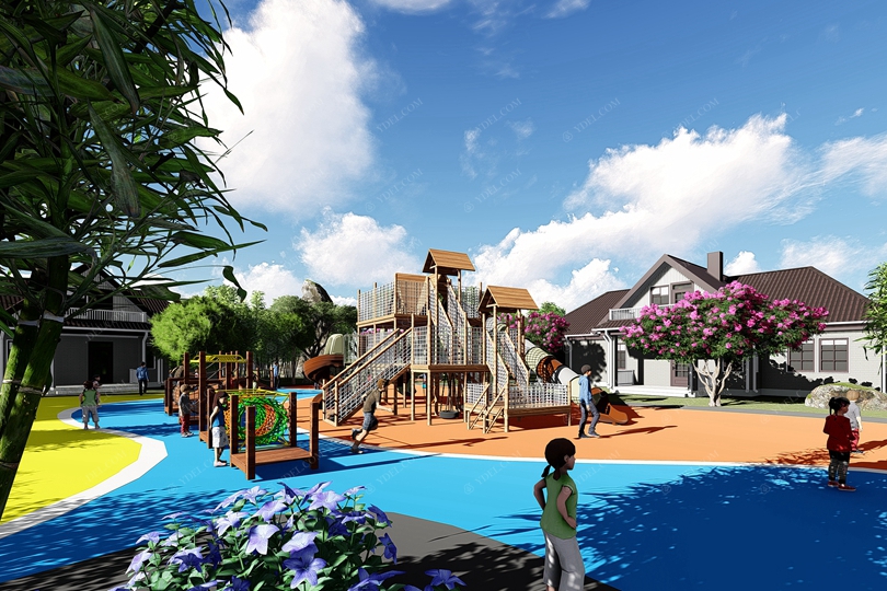 學(xué)校操場(chǎng)綜合游樂(lè)設(shè)備